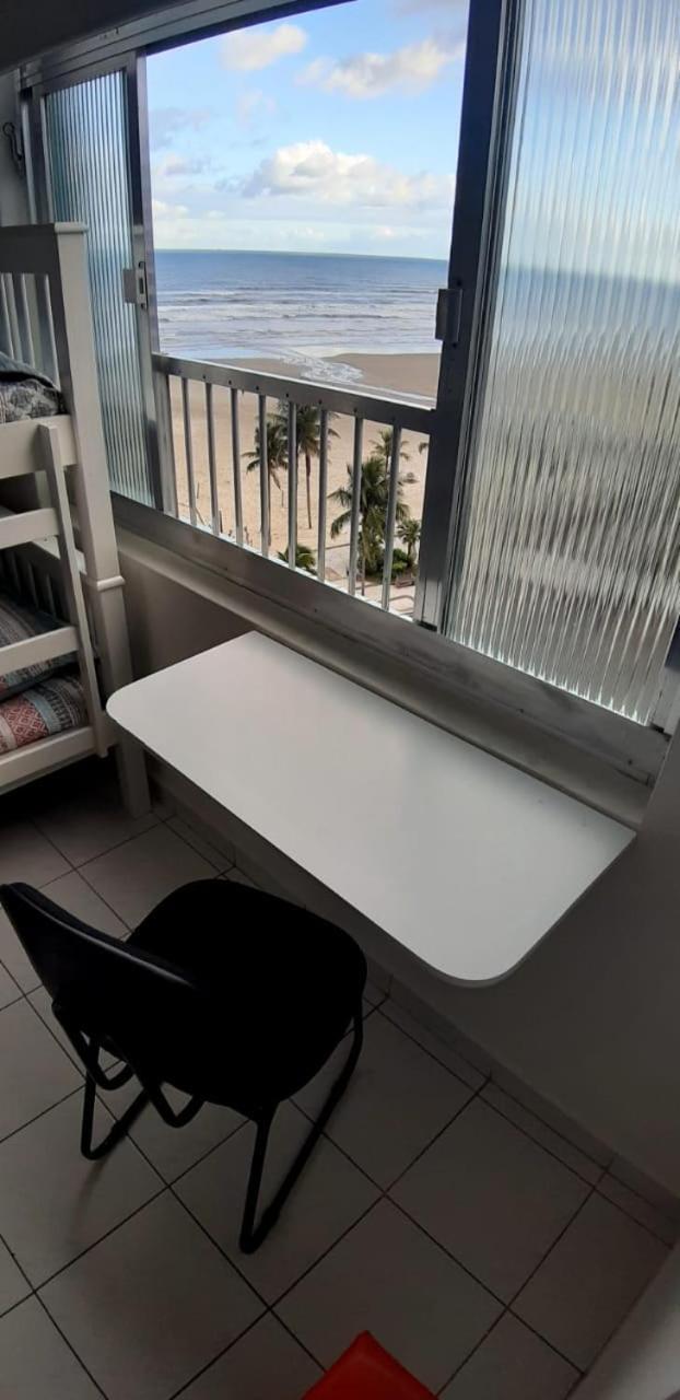 Apartamento Pe Na Areia Praia Grande Dış mekan fotoğraf